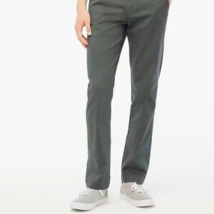 J Crew Straight-Fit Flex Gray Chinos Size 31 / 32